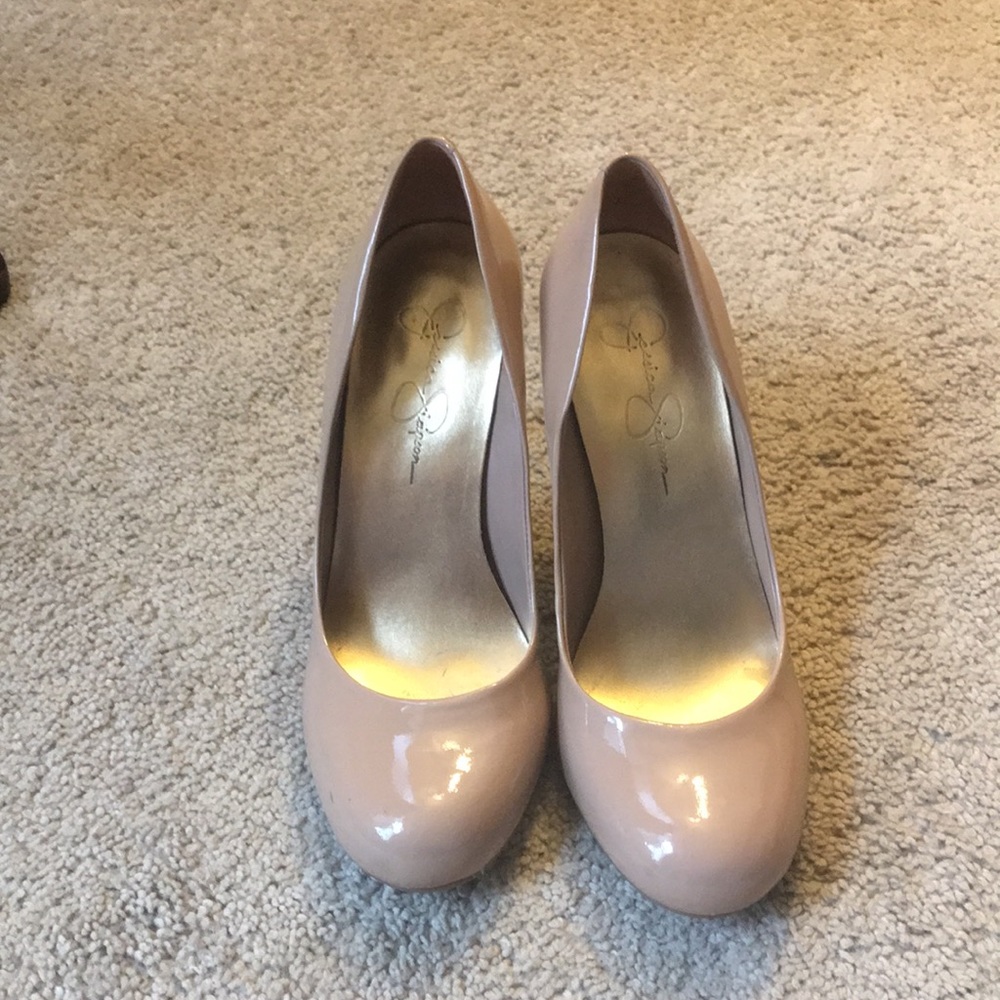 Nude heels